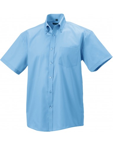 Chemise homme manches courtes Non Iron - classique - RU957M-Chemises / pulls-Alchimistes
