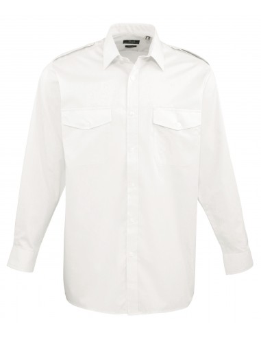 Chemise Homme manches longues Pilote - PR210-Chemises / pulls-Alchimistes