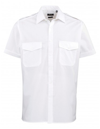 Chemise Homme manches courtes Pilote - PR212-Chemises / pulls-Alchimistes