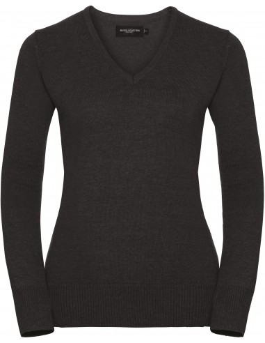 Pullover femme col v - RU710F-Chemises / pulls-Alchimistes
