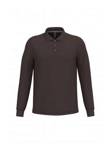 Polo manches longues homme - K243-Polos-Alchimistes