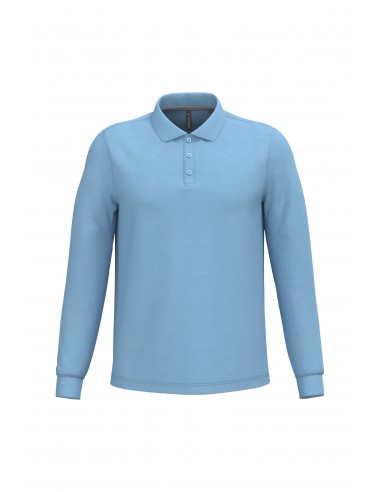 Polo manches longues homme - K243-Polos-Alchimistes