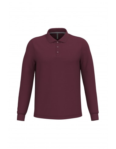 Polo manches longues homme - K243-Polos-Alchimistes