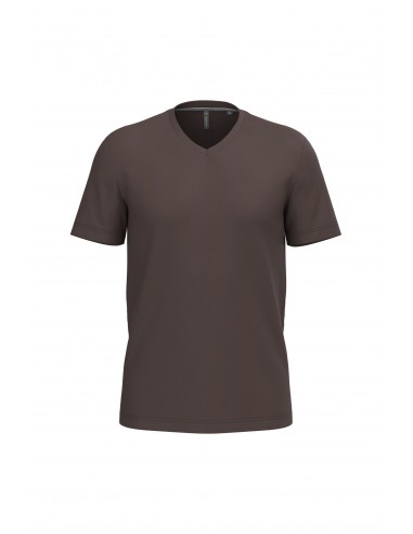 T-shirt col V manches courtes homme - K357-T-Shirts-Alchimistes