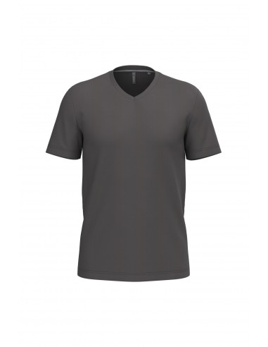 T-shirt col V manches courtes homme - K357-T-Shirts-Alchimistes