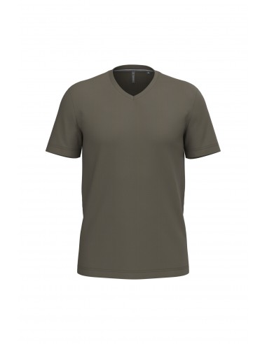 T-shirt col V manches courtes homme - K357-T-Shirts-Alchimistes