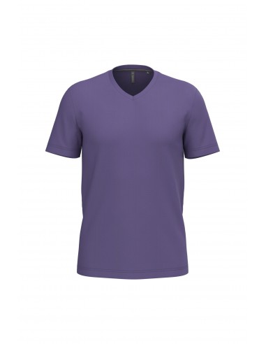 T-shirt col V manches courtes homme - K357-T-Shirts-Alchimistes