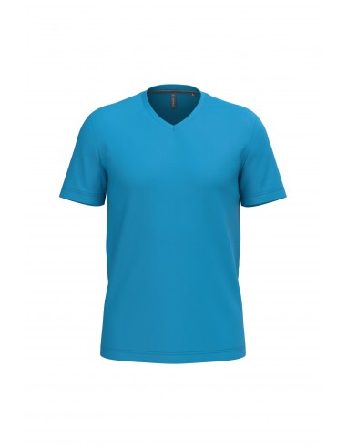T-shirt col V manches courtes homme - K357-T-Shirts-Alchimistes