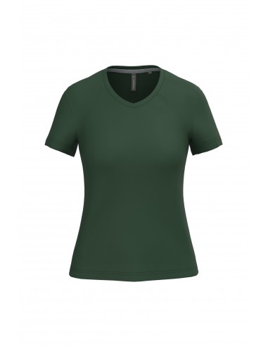 T-shirt col V manches courtes femme - K381-T-Shirts-Alchimistes