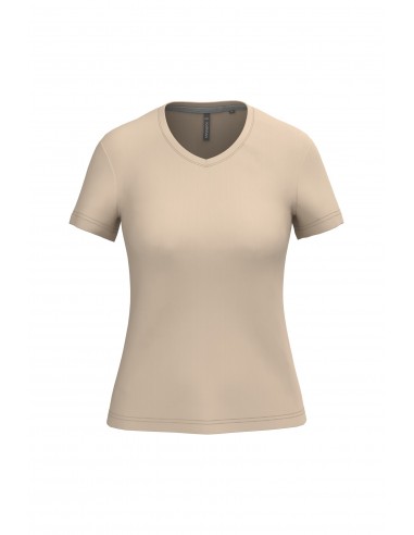 T-shirt col V manches courtes femme - K381-T-Shirts-Alchimistes