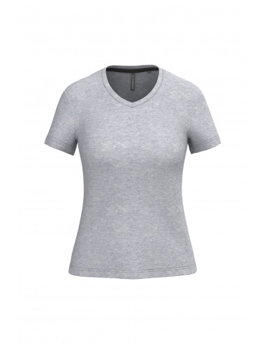 T-shirt col V manches courtes femme - K381-T-Shirts-Alchimistes