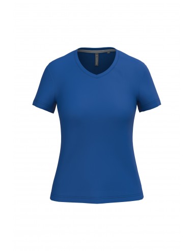 T-shirt col V manches courtes femme - K381-T-Shirts-Alchimistes