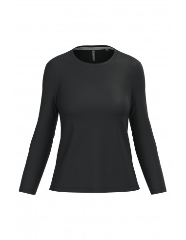 T-shirt col rond manches longues femme - K383-T-Shirts-Alchimistes