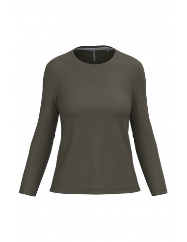 T-shirt col rond manches longues femme - K383-T-Shirts-Alchimistes
