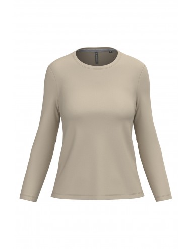 T-shirt col rond manches longues femme - K383-T-Shirts-Alchimistes