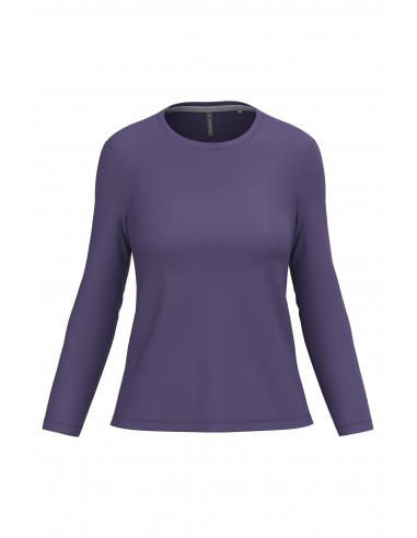 T-shirt col rond manches longues femme - K383-T-Shirts-Alchimistes