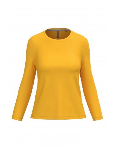 T-shirt col rond manches longues femme - K383-T-Shirts-Alchimistes