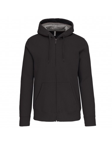 Sweat-shirt zippé capuche unisexe - K444-Sweat-Alchimistes