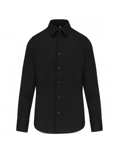 Chemise coton / élasthanne manches longues homme - K529-Chemises / pulls-Alchimistes