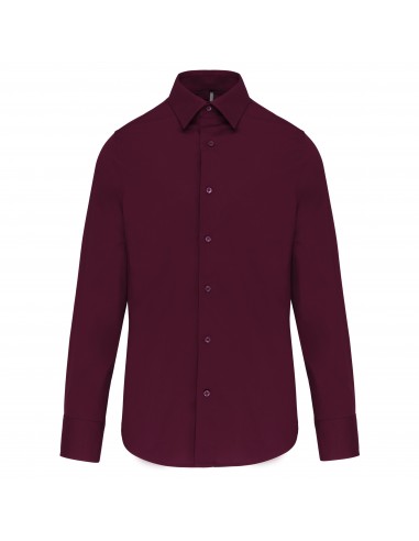 Chemise coton / élasthanne manches longues homme - K529-Chemises / pulls-Alchimistes