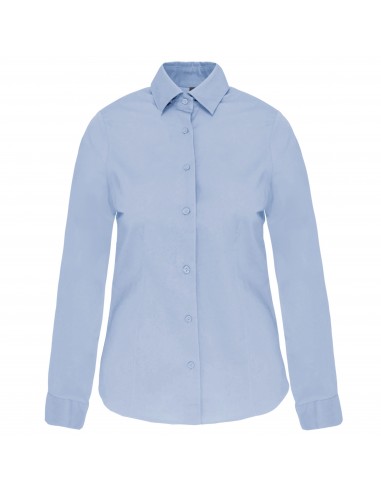 Chemise coton / élasthanne manches longues femme - K530-Chemises / pulls-Alchimistes