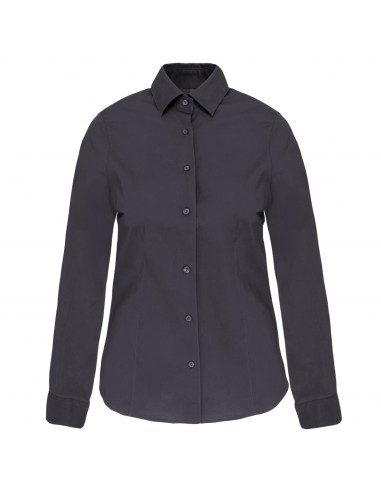 Chemise coton / élasthanne manches longues femme - K530-Chemises / pulls-Alchimistes