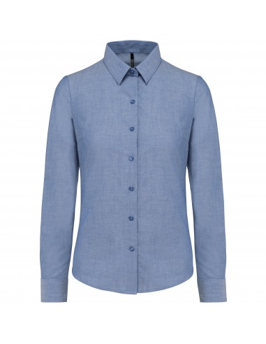 Chemise Oxford manches longues femme - K534-Chemises / pulls-Alchimistes