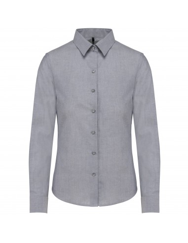 Chemise Oxford manches longues femme - K534-Chemises / pulls-Alchimistes