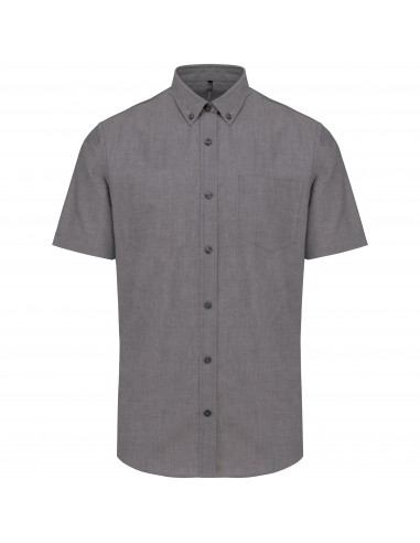 Chemise Oxford manches courtes - K535-Chemises / pulls-Alchimistes
