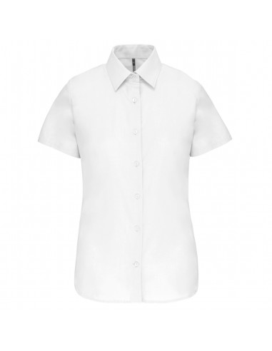 Chemise Oxford manches courtes femme - K536-Chemises / pulls-Alchimistes