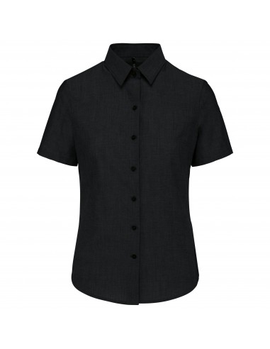Chemise Oxford manches courtes femme - K536-Chemises / pulls-Alchimistes