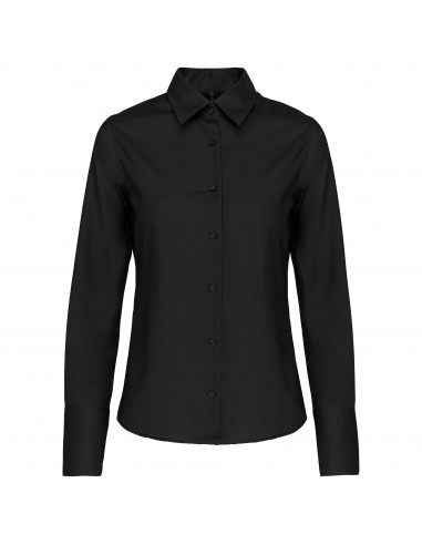 Chemise manches longues sans repassage femme - K538-Chemises / pulls-Alchimistes