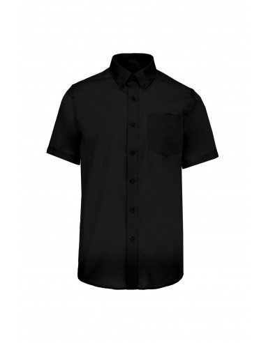 Chemise micro-sergé manches courtes sans repassage - K539-Chemises / pulls-Alchimistes
