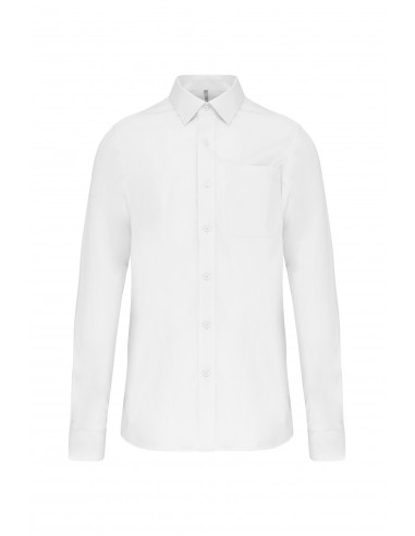Chemise popeline manches longues - K541-Chemises / pulls-Alchimistes