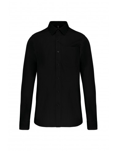 Chemise popeline manches longues - K541-Chemises / pulls-Alchimistes