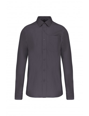 Chemise popeline manches longues - K541-Chemises / pulls-Alchimistes