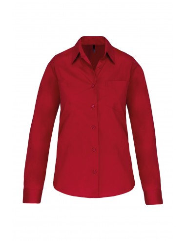 Chemise popeline manches longues femme - K542-Chemises / pulls-Alchimistes