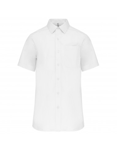 Chemise popeline manches courtes - K543-Chemises / pulls-Alchimistes