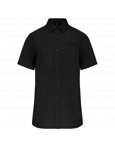 Chemise popeline manches courtes - K543-Chemises / pulls-Alchimistes