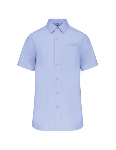 Chemise popeline manches courtes - K543-Chemises / pulls-Alchimistes