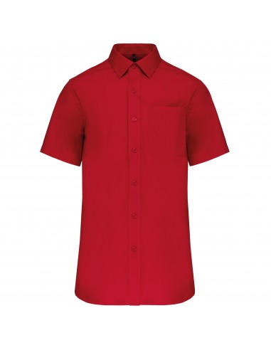 Chemise popeline manches courtes - K543-Chemises / pulls-Alchimistes