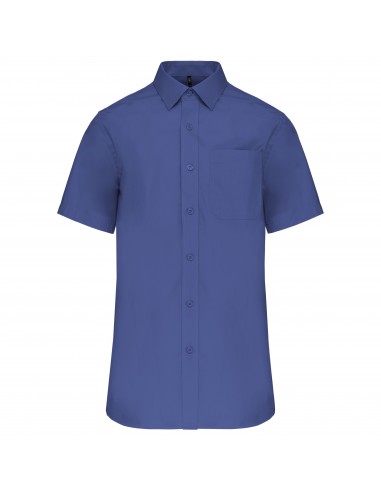 Chemise popeline manches courtes - K543-Chemises / pulls-Alchimistes