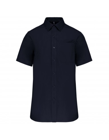 Chemise popeline manches courtes - K543-Chemises / pulls-Alchimistes