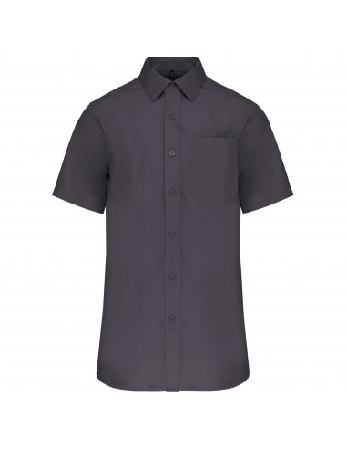 Chemise popeline manches courtes - K543-Chemises / pulls-Alchimistes