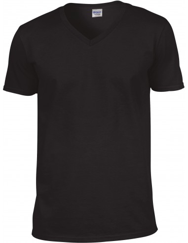 T-shirt homme col v Softstyle - GI64V00-T-Shirts-Alchimistes