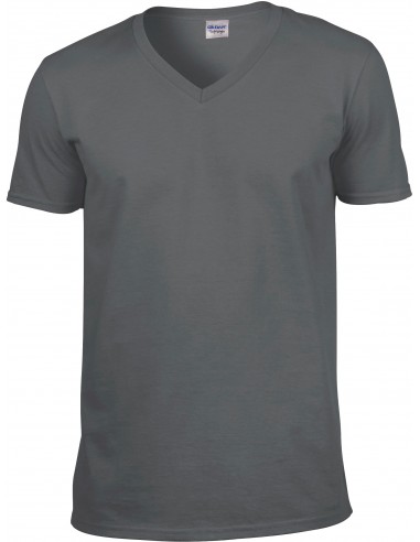 T-shirt homme col v Softstyle - GI64V00-T-Shirts-Alchimistes