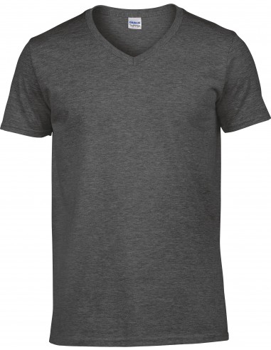 T-shirt homme col v Softstyle - GI64V00-T-Shirts-Alchimistes