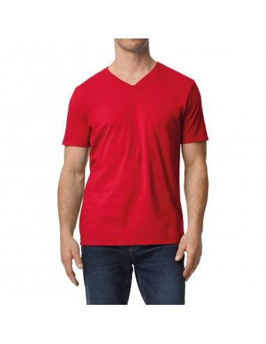 T-shirt homme col v Softstyle - GI64V00-T-Shirts-Alchimistes