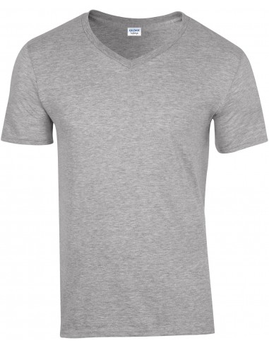 T-shirt homme col v Softstyle - GI64V00-T-Shirts-Alchimistes