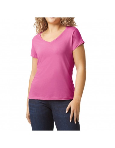 T-shirt femme col v Softstyle - GI64V00L-T-Shirts-Alchimistes